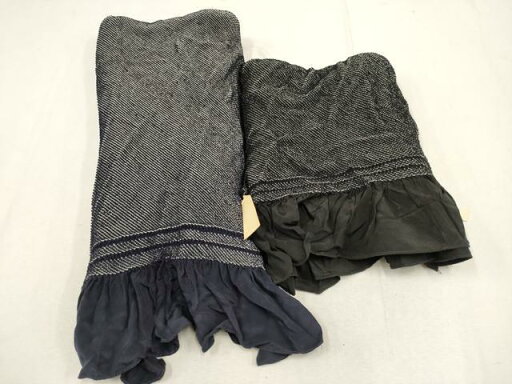 平和屋着物■男性 和装小物 兵児帯2点 総絞り 紺・黒 全て正絹 逸品 AAAP7603uw 平和屋着物■男性 和装小物 兵児帯2点 総絞り 紺・黒 全て正絹 逸品 AAAP7603uw