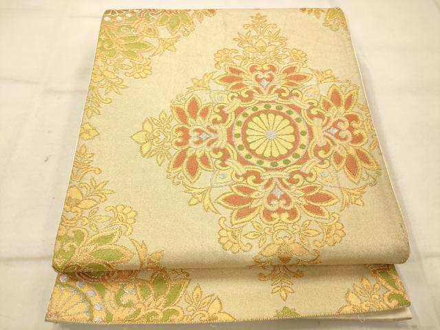 ■■■　サイズ　■■■ 長さ 420cm 幅 29.5cm程 ■■■　商品詳細　■■■ 【正絹・芯なし・関西仕立て】 詳細に関しましては、画像をご確認ください。 大変上質な逸品になります。 お安く出品致しますので、是非この機会にいかがでしょ...