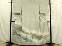 平和屋着物■十日町友禅作家 阿部佳雪 色留袖 嵐山 暈し染め 正絹 逸品 DAAS5632we