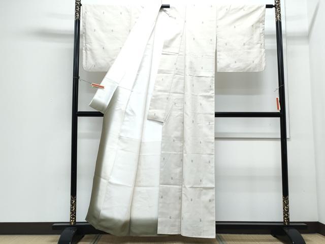 平和屋の平和屋着物●上質な紬　吉祥文　正絹　逸品　CABI1306th｜アングル3