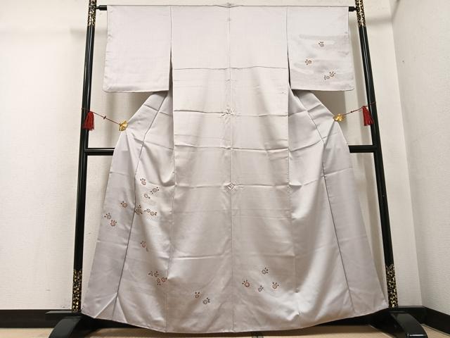 Full-Length Under-Kimono - 平和屋着物●洗える最高級着物　＜英＞はなぶさ謹製　訪問着　舞花文　AABG1109ph
