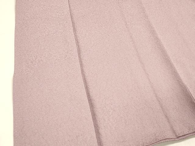 平和屋着物■上質な色無地　霞地紋　紅藤色　正絹　逸品　DABC8482cm