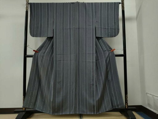 平和屋着物■訪問着 縞 鹿の子文 正絹 逸品 CAAP3538yc 平和屋着物■訪問着 縞 鹿の子文 正絹 逸品 CAAP3538yc