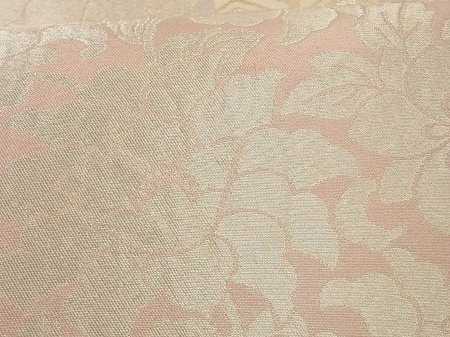 平和屋着物■六通柄袋帯　亀甲花唐草文　金銀糸　逸品　n-xi0110