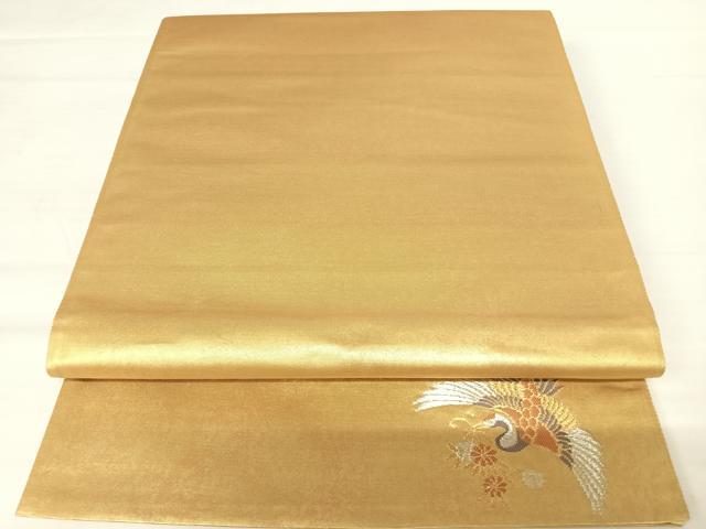 ■■■　サイズ　■■■ 長さ 428cm 幅 31cm程 ■■■　商品詳細　■■■ 【正絹・芯なし】 詳細に関しましては、画像をご確認ください。 大変上質な逸品になります。 お安く出品致しますので、是非この機会にいかがでしょうか？ ■■■　注意事項　■■■ ■モニター発色の具合により色合いが異なる場合がございます。 ■寸法は多少の誤差が生じる場合がございますのでご了承ください。 ■縫込みの長さが左