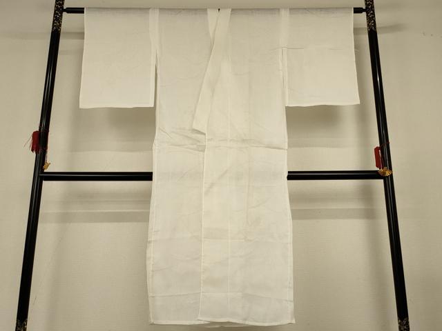 平和屋着物＊夏物 長襦袢 芝花文紗 生成り色 麻 逸品 AABF9409jd
