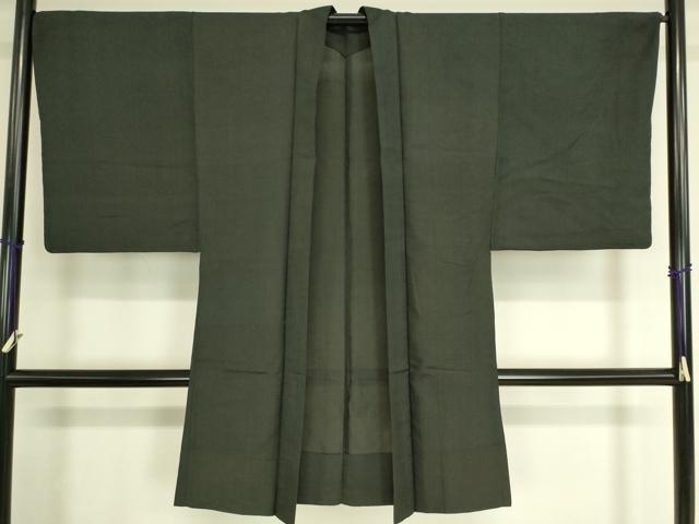 平和屋着物▽男性 長羽織 スリーシーズン 春夏秋 塵除け 蝋色 正絹 逸品 DAAT9154az