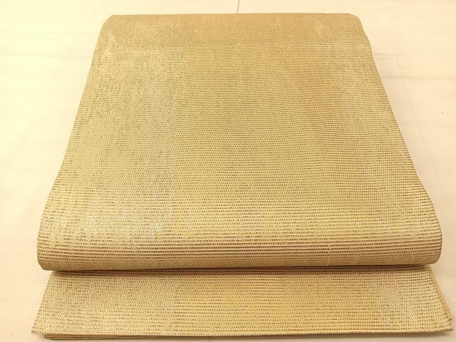 平和屋着物＊夏物　六通柄袋帯　霞文　金銀糸　正絹　逸品　BAAT0655yc