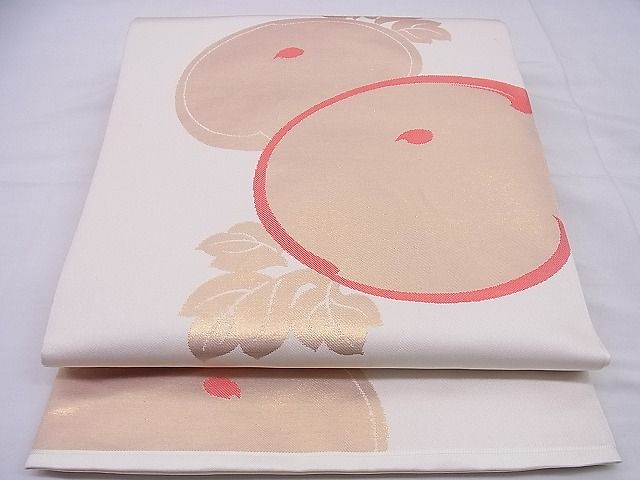 平和屋着物■六通柄　本袋帯　万寿菊　金銀糸　逸品　n-me0008