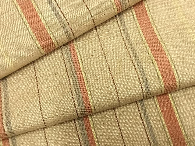 Rakuten - 平和屋着物▽上質な紬　単衣　間道　正絹　逸品　未使用　AABB2334fy