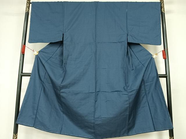 平和屋着物■男性 お召 100亀甲 総詰め 正絹 逸品 AAAU9096mf
