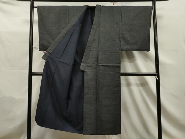 平和屋着物■男性　紬　吉祥文　正絹　逸品　CAAR7110dy