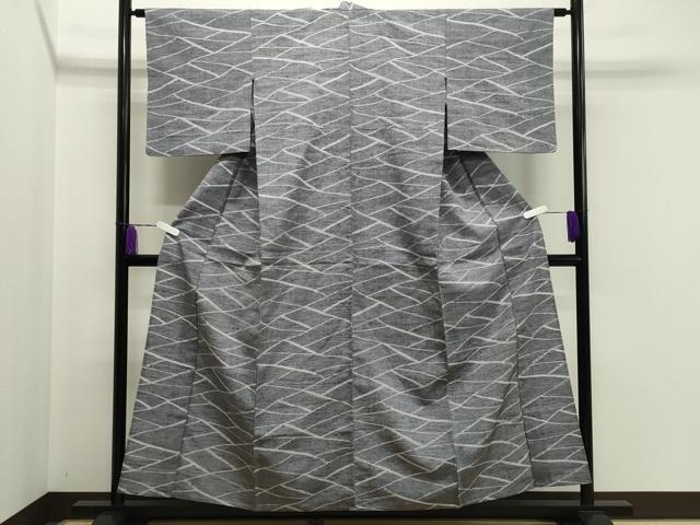 平和屋着物▽上質な紬 単衣 切嵌文 正絹 逸品 CAAV8967gh heiwaya-10845816 平和屋 サンプル画像2