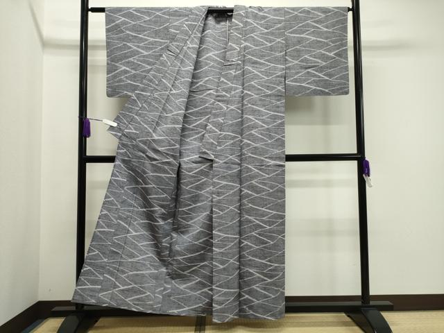 平和屋着物▽上質な紬 単衣 切嵌文 正絹 逸品 CAAV8967gh heiwaya-10845816 平和屋 サンプル画像3
