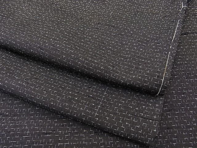 平和屋着物■男性 紬 絣文様 逸品 n-kg1093