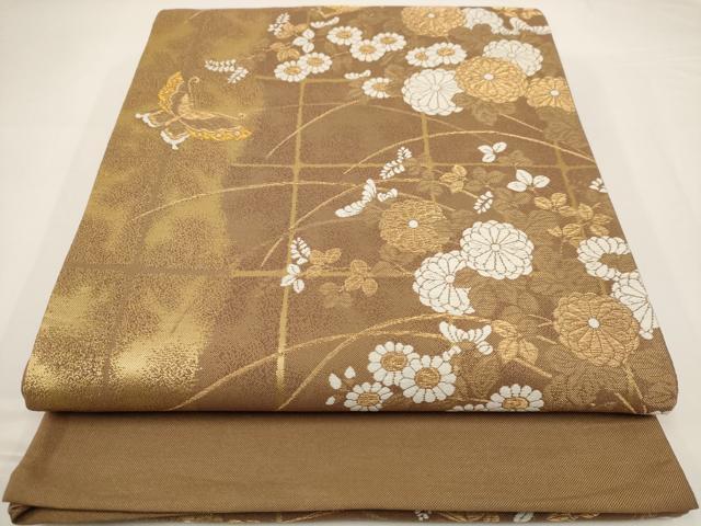 ■■■　サイズ　■■■ 長さ 460cm 幅 30cm程 ■■■　商品詳細　■■■ 【正絹】 詳細に関しましては、画像をご確認ください。 大変上質な逸品になります。 お安く出品致しますので、是非この機会にいかがでしょうか？ ■■■　注意事項...