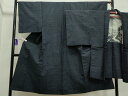 平和屋着物●男性 紬 アンサンブル 吉祥文 正絹 逸品 CAAL8567ze