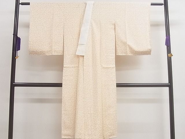 平和屋着物■上質な長襦袢 袷 糸巻き文 逸品 CAAE2676ev