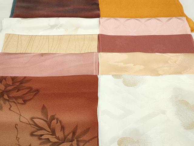 平和屋本店■和装小物 帯揚げ10枚 逸品 未使用 DZAA10962kh5