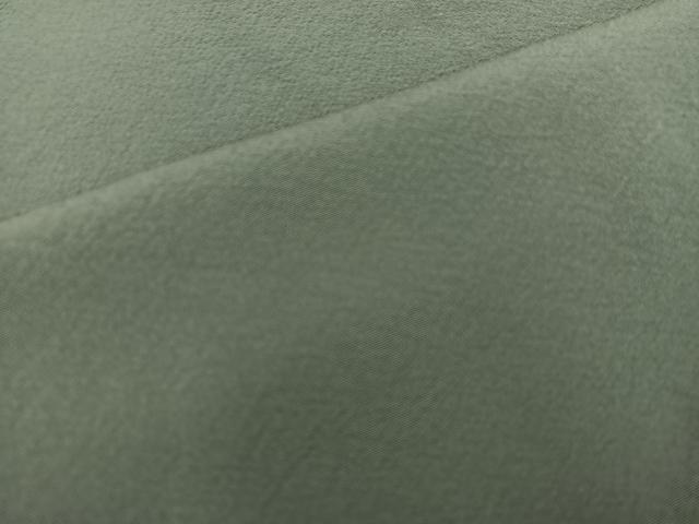 平和屋着物■上質な色無地　麹塵色　正絹　逸品　BAAV0483mz