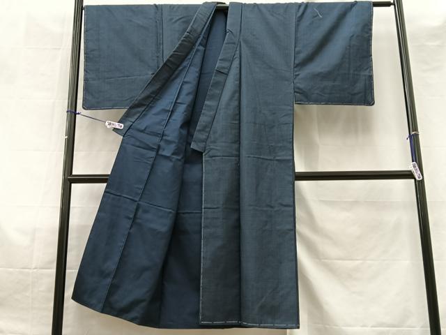 平和屋着物■男性　本場大島紬　アンサンブル　80亀甲　羽裏：鷹　正絹　逸品　BAAS3599fc