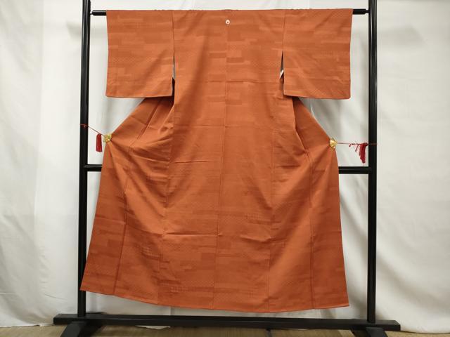 平和屋着物■上質な小紋　吉祥文様　正絹　逸品　AABC2163gw