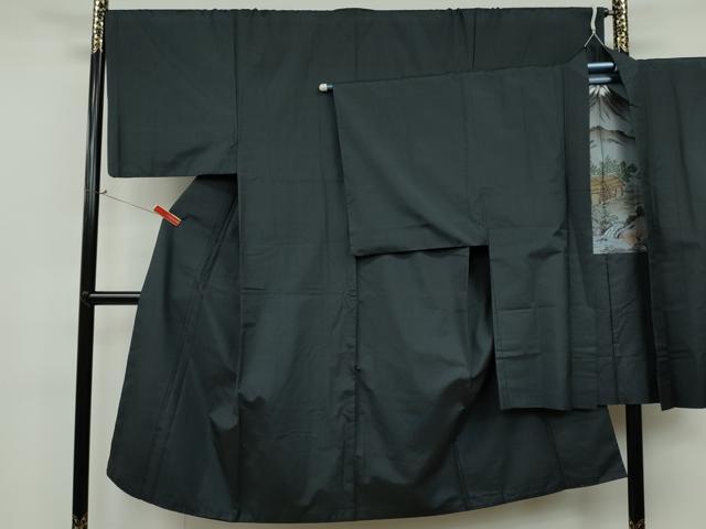 平和屋着物■男性 本場大島紬 アンサンブル 吉祥文 正絹 逸品 CAAM2142oy