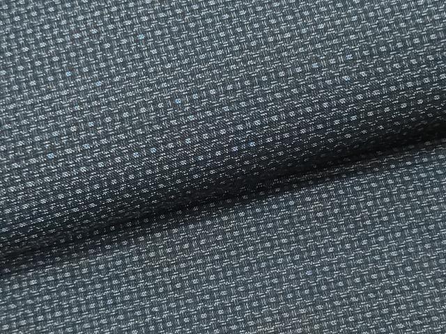 半衿 東レシルック 縮緬 男衿 黄土