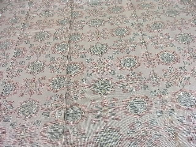 平和屋着物■本場大島紬 吉祥花文 逸品 DAAA7803sf