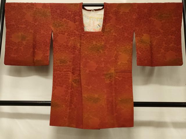 Rakuten - 平和屋着物＃道行コート　花づくし　暈し染め　反端付き　ロング丈　正絹　逸品　CABD7605in
