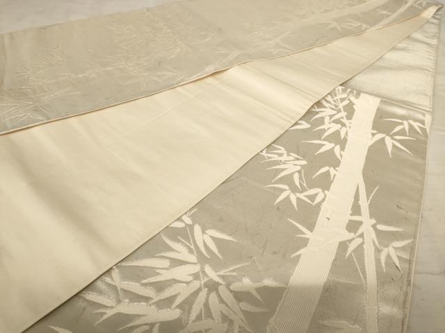 平和屋の平和屋着物◎六通柄袋帯 唐織 笹竹文 正絹 逸品 AAAX4108dt｜アングル2