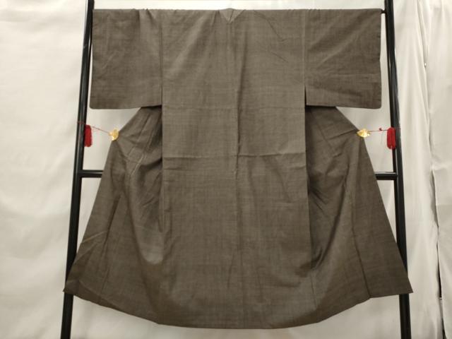 平和屋着物■男性　本場大島紬　100亀甲　総詰め　正絹　逸品　AABI6363st