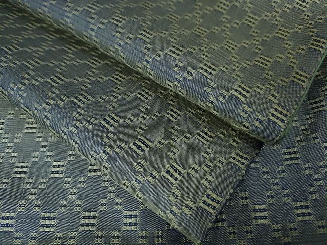 平和屋本店■極上　紬　花織　逸品　DZAA2211kh4