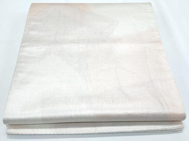 Other - 平和屋着物◎全通柄袋帯　霞文　銀糸　正絹　逸品　CABF7834th