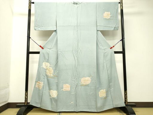 平和屋着物■訪問着 刺繍 霞花鳥文 源氏香 暈し染め 金彩 正絹 逸品 DAAP5655tw 平和屋着物■訪問着 刺繍 霞花鳥文 源氏香 暈し染め 金彩 正絹 逸品 DAAP5655tw