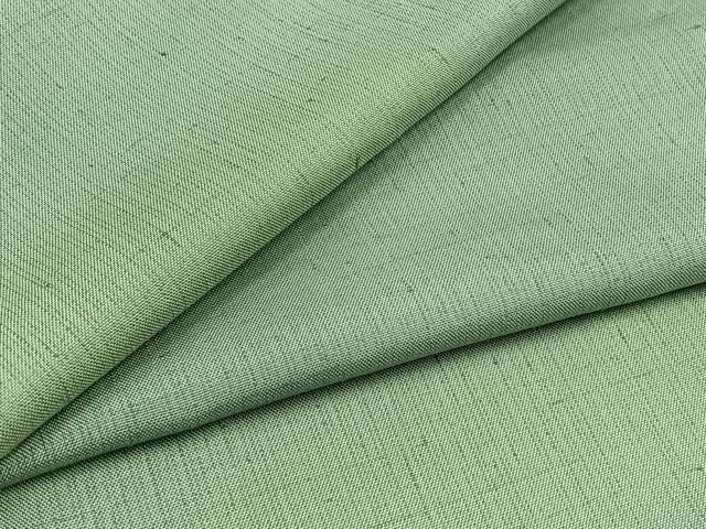 Kimono - 平和屋着物▽上質な紬　単衣　作家物　霞文　暈し染め　正絹　逸品　AABD9434jh