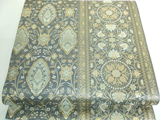 平和屋本店■極上　西陣織　陰山織物謹製　箔屋清兵衛　全通柄袋帯　吉祥花間道　草木染　本金箔　逸品　DZAA5147kh5