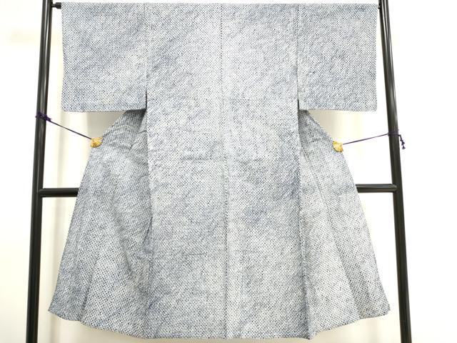 平和屋着物∴夏物 男性 浴衣 有松鳴海絞り 三浦絞り 綿 逸品 DAAV0428cd