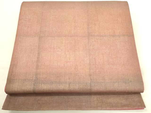 平和屋着物◎全通柄袋帯　石畳文　逸品　DAAI4195yyy