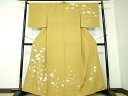 平和屋着物●訪問着 友禅 作家物 枝花文 正絹 逸品 DAAS3043ps