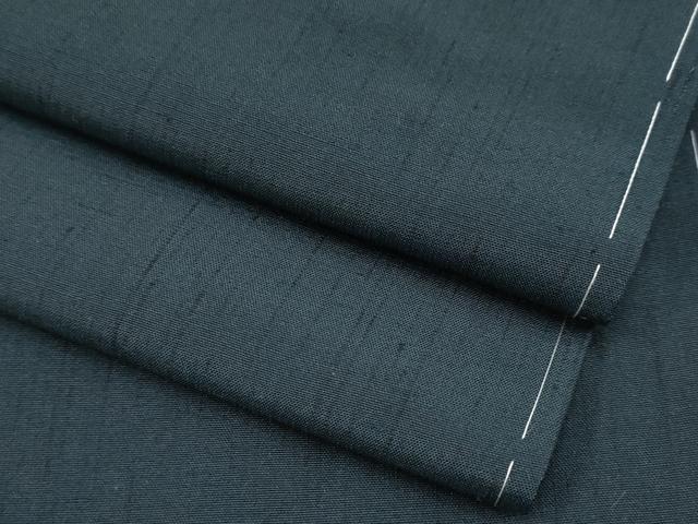 平和屋着物■極上　男性　紬　アンサンブル　キングサイズ　色無地　百入茶色　逸品　未使用　CYAA2920s5