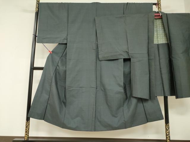 平和屋着物■男性 本場大島紬 アンサンブル 亀甲柄 正絹 逸品 DAAP9060ma