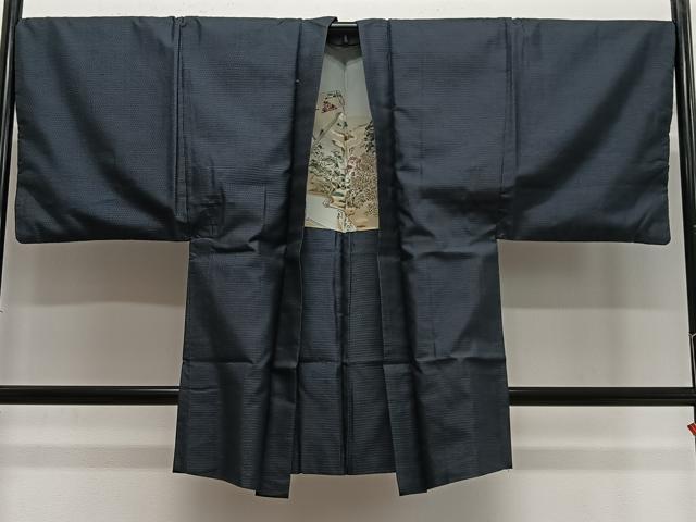 Other - 平和屋着物∞男性　長羽織　本場大島紬　80亀甲　総詰め　正絹　逸品　CABE4982ua