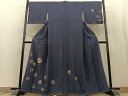 平和屋着物■付下げ 刺繍 花丸文 金銀彩 正絹 逸品 BAAR6454gt