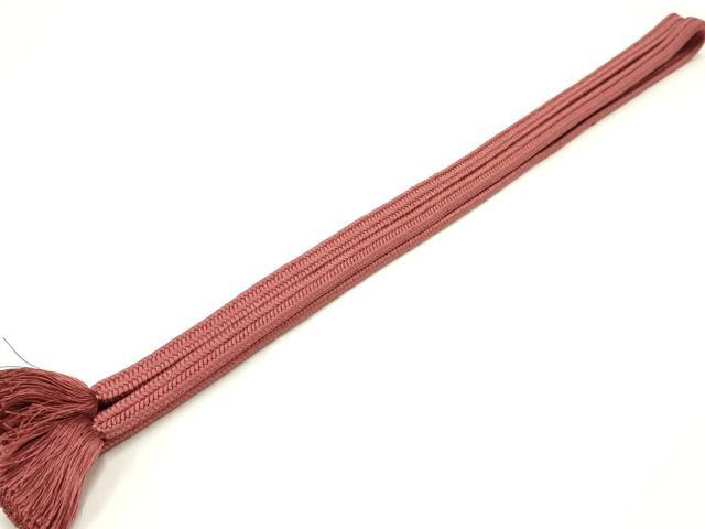 平和屋着物●極上　有職組紐道明　帯締め　冠組　今様色　宮内庁御用　国立博物館御用　東京芸術大学御用 　逸品　AABA9982ay 2