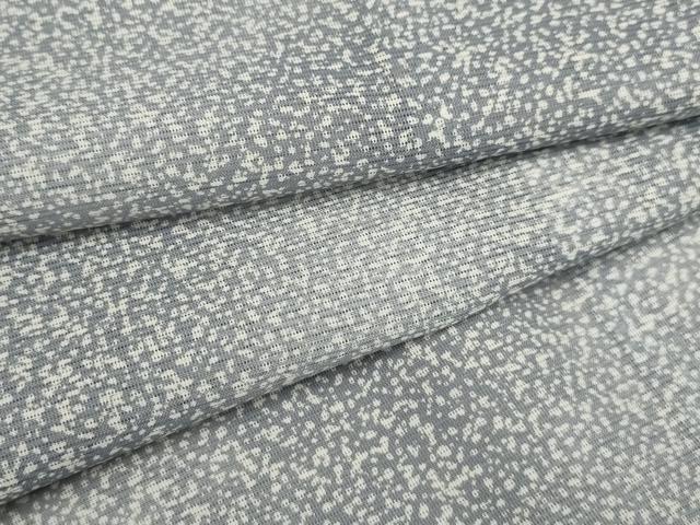 平和屋着物＊夏物　小紋　絽　霞文　洗える着物　AAAY0424sx