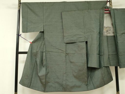 平和屋着物■男性 本場大島紬 アンサンブル 格子 正絹 逸品 DAAR6061ma 平和屋着物■男性 本場大島紬 アンサンブル 格子 正絹 逸品 DAAR6061ma