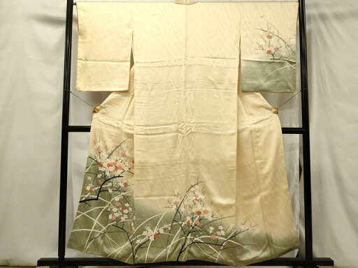 平和屋着物■訪問着 枝梅文 暈し染め 金彩 正絹 逸品 DAAR7209we 平和屋着物■訪問着 枝梅文 暈し染め 金彩 正絹 逸品 DAAR7209we