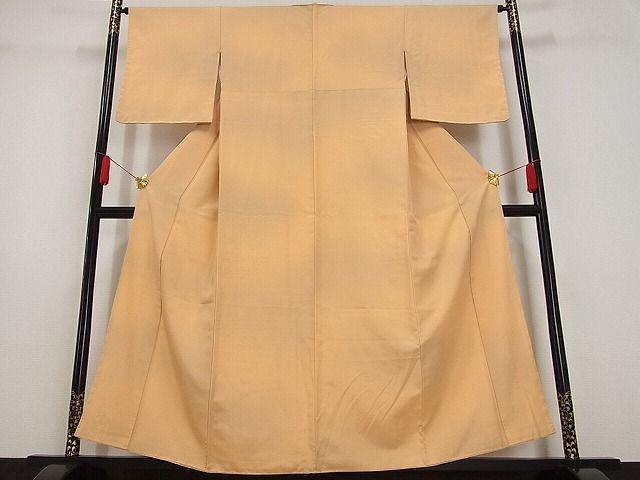 平和屋着物◆上質な紬　霞文　暈し染め　着丈155.5cm　裄丈64.5cm　正絹　逸品　mop4236