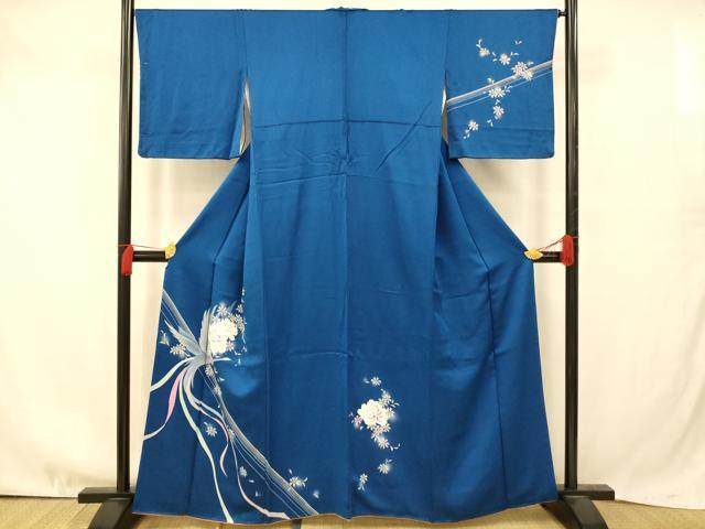 平和屋着物■訪問着　花鳥文　暈し染め　金彩　正絹　逸品　AABD3877fw